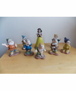 Disney Vintage Resin Snow White and the Seven Dwarfs Figurines - $171.43 CAD