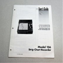 OMEGA Model 156 Strip Chart Recorder User&#39;s Guide 0115-0196 5/7/97 M0093... - $17.44