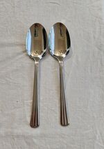Lot X 2 Cutipol Stainless ATHENA Oval Place/Soup Spoon Used - $29.69