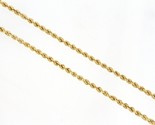 2.5mm Unisex Chain 14kt Yellow Gold 348841 - £606.59 GBP