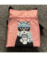 Conair Cat Cup Girls Pink Beauty Makeup Cosmetics Backpack Travel Bag 9.... - €8,56 EUR