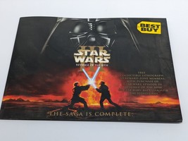 Star Wars Revenge of the Sith Lithograph Poster Print - Best Buy Exclusive - £8.88 GBP