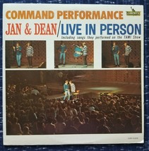 Jan &amp; Dean - Command Performance - Live In Person - 1965  Vintage Vinyl Album - £3.82 GBP