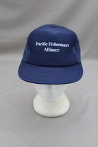 Vintage Screened Trucker Hat - Pacific Fisherman&#39;s Alliance - Adult Snap... - $652.40 MXN