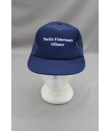 Vintage Screened Trucker Hat - Pacific Fisherman&#39;s Alliance - Adult Snap... - $48.12 CAD