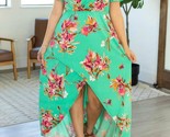 Michelle Mae Harley High-Lo Dress Green Tropics - €35,69 EUR
