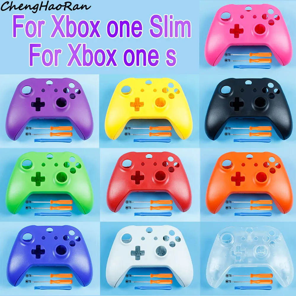 1 Piece For Xbox One S Xbox One Slim Controller Front and Rear Handle Shell - £14.38 GBP