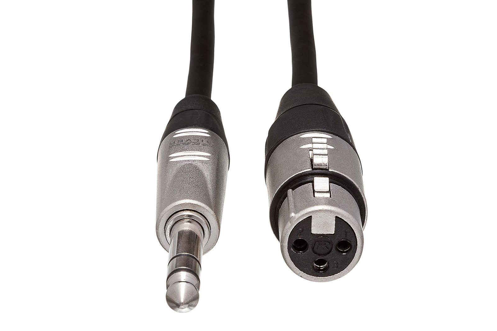 Hosa HXS-005 REAN XLR3F to 1/4" TRS Pro Balanced Interconnect Cable, 5 Feet - £12.35 GBP
