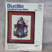 Bucilla Good Shepherd Counted Cross Stitch Kit 49668, Jesus and His Flock - $39.19