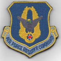 Air Force Usaf Reserve Command Authentic Hook &amp; Loop Embroidered Patch - £23.42 GBP