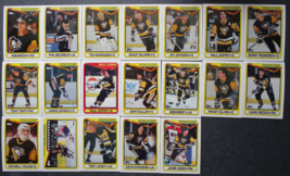 1990-91 Topps Pittsburgh Penguins Team Set of 19 Hockey Cards - £7.86 GBP