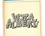 Stagebill Woza Albert 1984 Percy Mywa and Mbongeni Ngema - £14.00 GBP