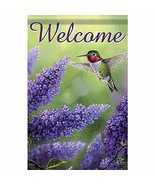 Vibrant Visitor Garden Flag-2 Sided Message, 12.5&quot; x 18&quot; - €21,71 EUR