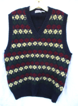 Vintage Westchester Classics Mens Shetland Wool Argyle Sweater Vest Sz L... - $28.49