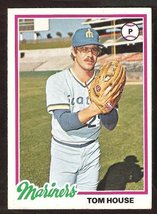 Seattle Mariners Tom House 1978 Topps # 643 VG/EX - £0.39 GBP