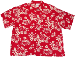 Disney Store Mickey Minnie Mouse Hawaiian Shirt Mens Size XXL Tropical F... - £18.27 GBP