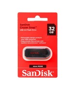 SanDisk USB Memory 32GB Black USB 2.0 Slide Retractable SanDisk Cruzer Snap - €17,68 EUR