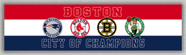 Boston City of champions Memorable Banner 60x240cm 2x8ft Fan Best Flag - £11.12 GBP