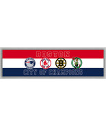 Boston City of champions Memorable Banner 60x240cm 2x8ft Fan Best Flag - £10.97 GBP