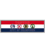 Boston City of champions Memorable Banner 60x240cm 2x8ft Fan Best Flag - £10.97 GBP