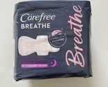 Carefree Breathe Ultra Thin Pads Overnight, 12 Count - $13.29