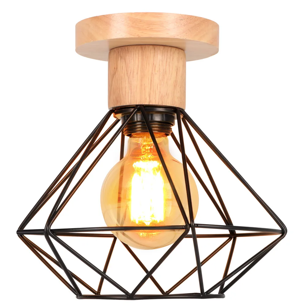 Rural   Ceiling Light Loft room E27 Indoor Vintage  Ceiling Lamp Cozy Decor for  - £171.70 GBP