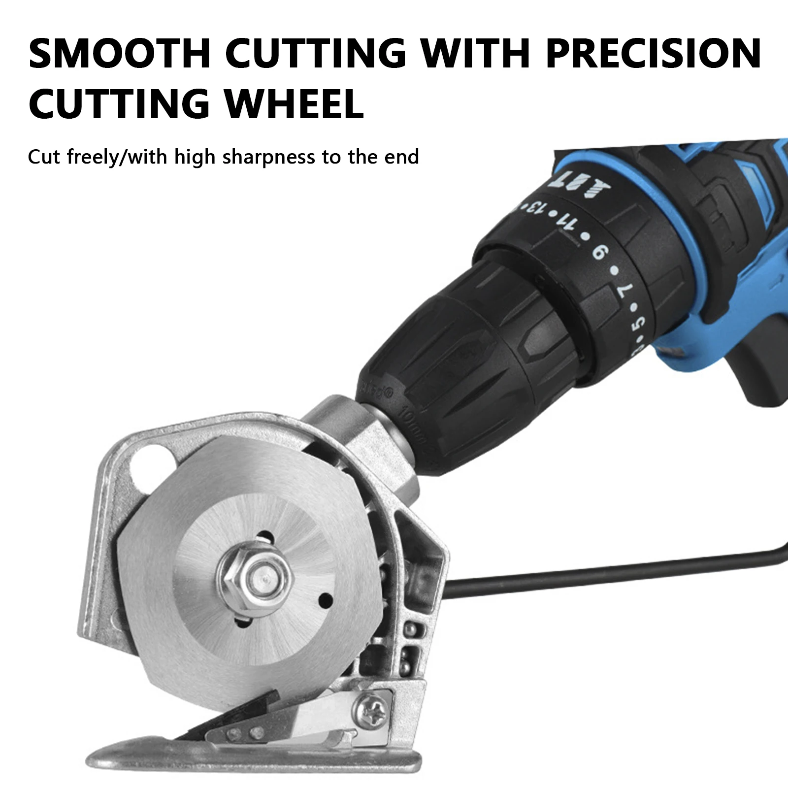 Electric Drill Fabric Cutter Sharp Nibbler Cloth Cutter Electric Rotary ... - $81.78