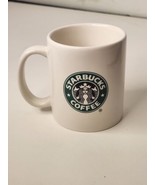  Starbucks 2004 Coffee Mug Cup White Classic Green Mermaid Logo - £5.42 GBP