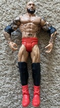 David Batista (Bautista) Wrestling Action Figure WWE WWF Mattel 2013 Red Black - £11.88 GBP