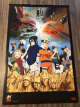 Shonen Jump NARUTO Shippuden VIZ NYCC Comic Con EXCLUSIVE PROMO POSTER A... - £11.87 GBP