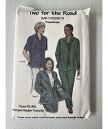Two For The Road Pattern Women Size XS - 3XL, Sad-T-Pockets Travelwear - €4,29 EUR