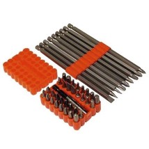 42 Piece SCREWDRIVER LONG BITS SET Box w/ Holder &amp; Case 9 x 150mm BITS U287 - $10.87