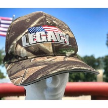 Legacy Motors Direct Hat American Flag Camo Baseball Cap Strapback LaGra... - $19.89