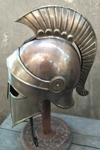Greek Corinthian Helmet Medieval Knight Greek Armor Crest Antique Helmet - £101.76 GBP