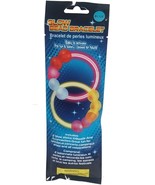 Blue Glow Stick Bead Bracelet - $74.63 MXN
