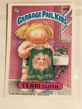 Terri Cloth  Vintage Garbage Pail Kids  Trading Card 1986 trading card - $1.97
