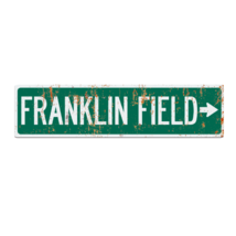 Retro Franklin Field Metal Street Sign - £23.32 GBP