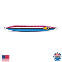 Mustad Rip Roller Slow Fall Jig Blue/Black/Pink 250g/9oz Fishing Lure - $42.28
