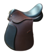 All Purpose Premium Leather Jumping English Riding Horse Saddle Tack Siz... - $414.83 CAD