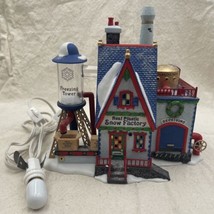 Department Dept 56 Real Plastic Snow Factory Heritage Village North Pole 56403 - £40.31 GBP