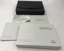 2014 Hyundai Sonata Owners Manual with Case OEM K04B10057 - £25.09 GBP