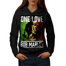 One Love Marley Pot Rasta Sweatshirt Hoody Free Soul Women Hoodie - £17.29 GBP