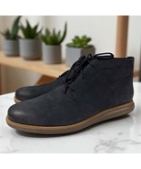 Cole Haan  Navy Blue Men&#39;s Original Grand Chukka Boots Size 14W 14 Wide EUC - €84,94 EUR