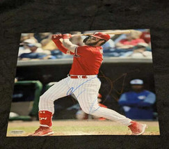 A Bryce Harper Philadelphia Phillies Rare Signed Autographed 8x10 Photo ... - £144.60 GBP