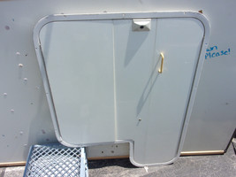 MOBELLA  Companionway  Door RV Trailer camper boat plexiglass aluminum f... - £117.32 GBP