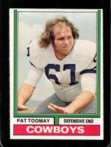 1974 Topps #361 Pat Toomay Exmt Cowboys *SBA10773 - £7.83 GBP