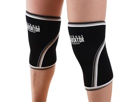Knee Compression Sleeve Size M 7mm Neoprene Brace Max Support Lifting Crossfit S - £23.97 GBP