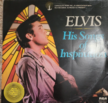 Elvis Presley - His Songs of Inspiration- Vinyl LP RCA Victor 1977 - £4.03 GBP