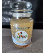 NEW Yankee Candle 22 oz Large Jar SUGARY SWEET SNOWFALL Limited Edition ... - £25.55 GBP