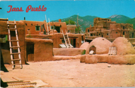 Taos Pueblo in the Pueblo Proper New Mexico Postcard - £5.48 GBP